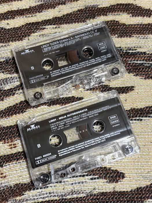 Zestaw dwóch kaset Liroya