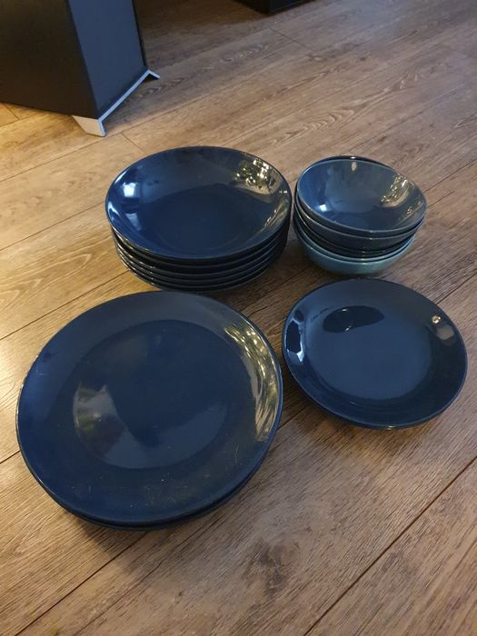 Zestaw talerzy i misek 19 sztuk