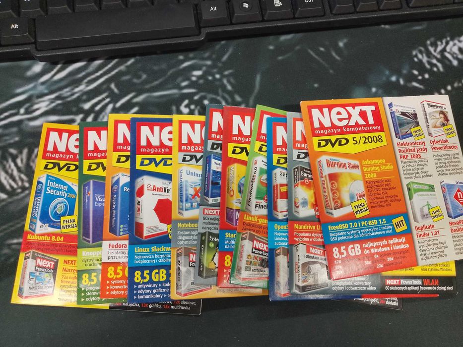 11 cd z gazety komputerowej next likwidacja kolekcji