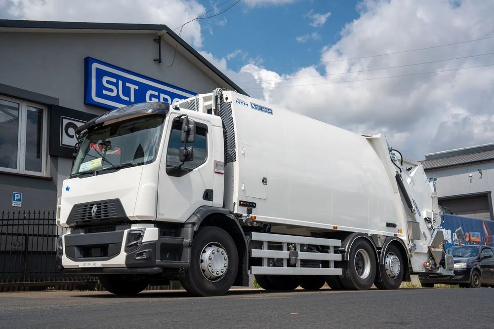 Renault RENAULT D26 WIDE  RENAULT D26 WIDE, Śmieciarka dwukomorowa, NTM KGH-2B-HL,