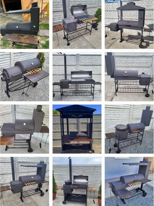 •Хит! УСИЛЕННЫЙ! Мангал Коптильня Барбекю, Печка/ Печь под казан