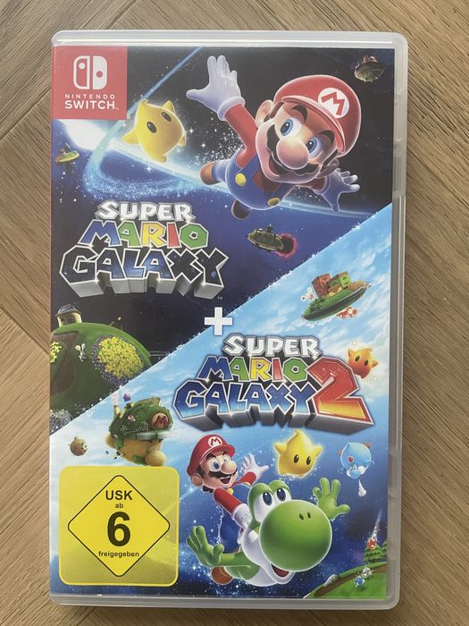 Mario Galaxy 1 i 2 nintedo switch