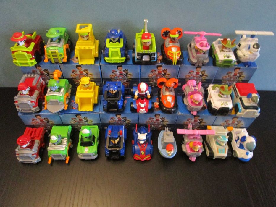 Veículos Básicos (Racers) Originais da Patrulha Pata / PAW Patrol
