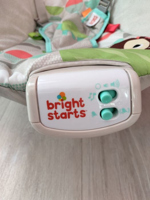 Дитячий шезлонг в хорошому стані, без дефектів.

Шезлонг Bright Starts