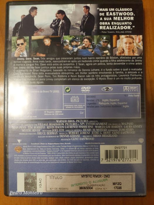 Dvd - Mystic River