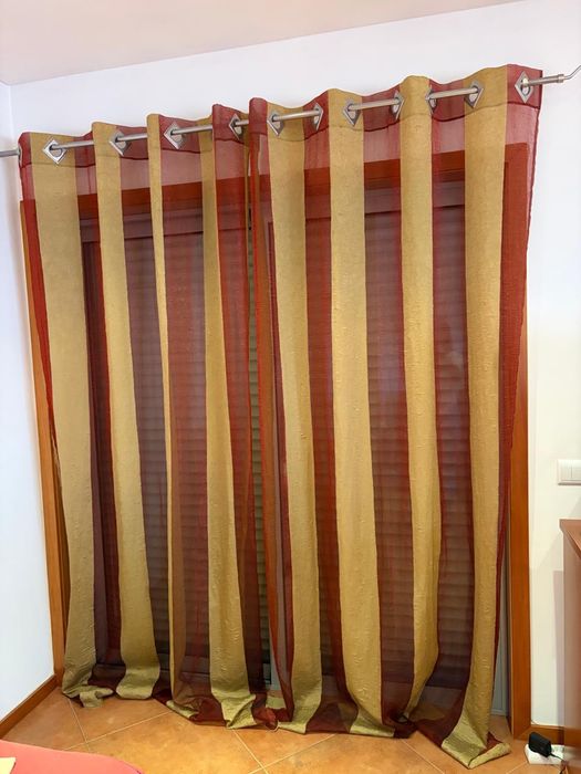 Cortinas com barao