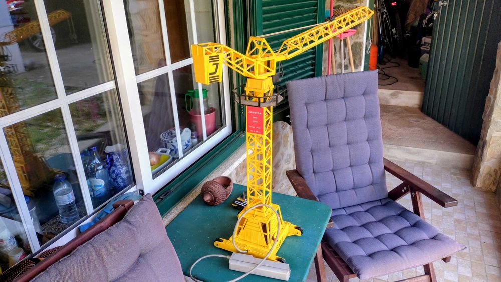 Brinquedo Crianca Grua Guindaste