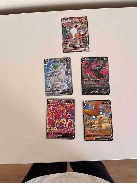 Cartas pokemón impecáveís
