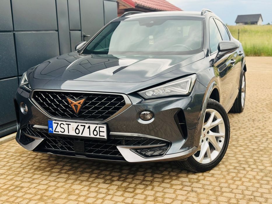 Cupra Formentor Podgrzewana Kierownica Skórzana Tapicera Pełny serwis