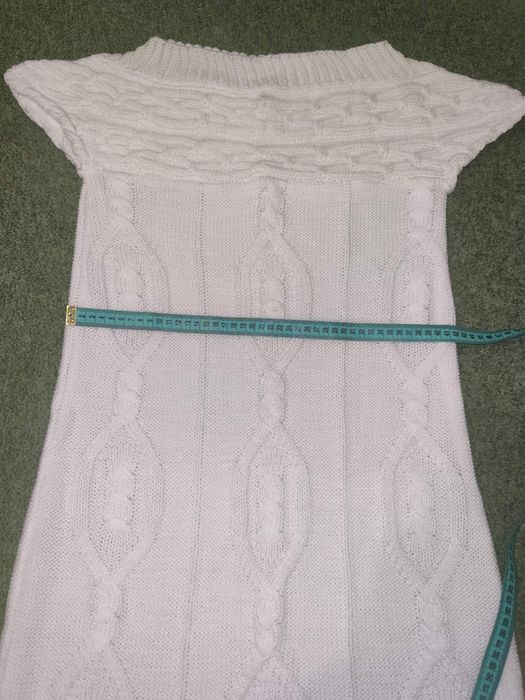 Белое платье туника
