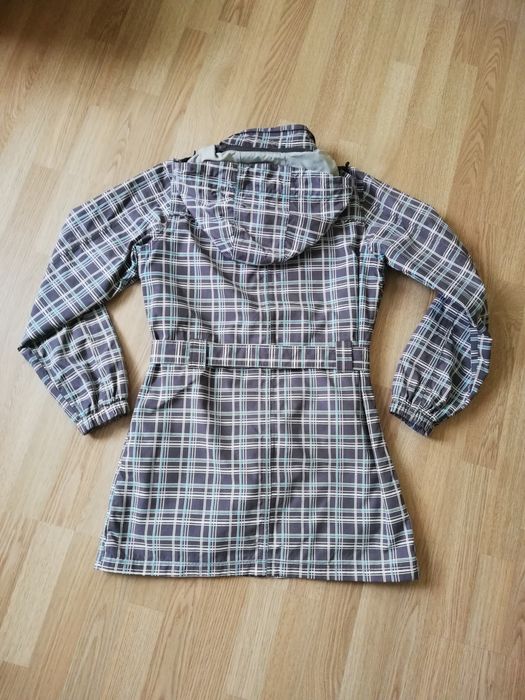 (r. 38/40) płaszcz sportowy wiatrówka Campus Aurora, krata