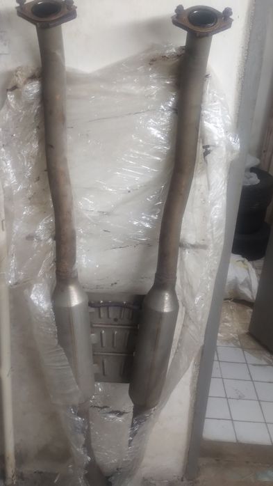 Глушитель в сборе на Инфинити Q70