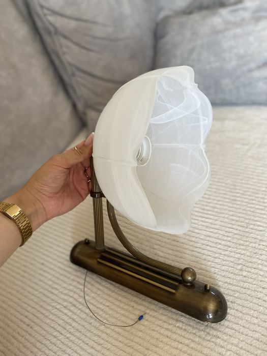 Lampa mosiężna