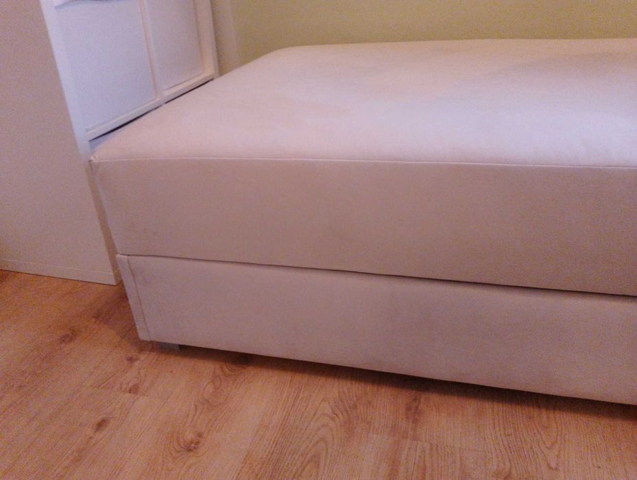 Łóżko tapicerowane 100x200 jasne