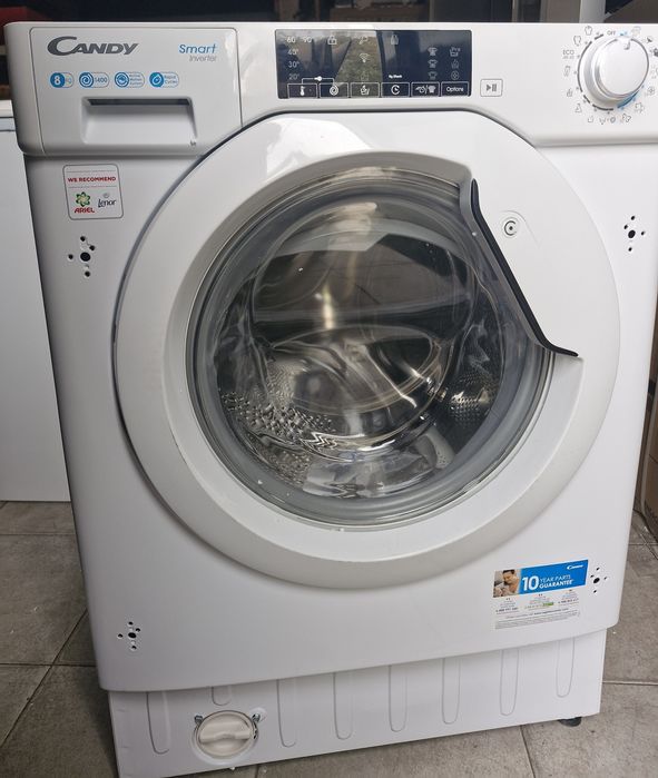 Máquina de lavar roupa candy 8kg encastre