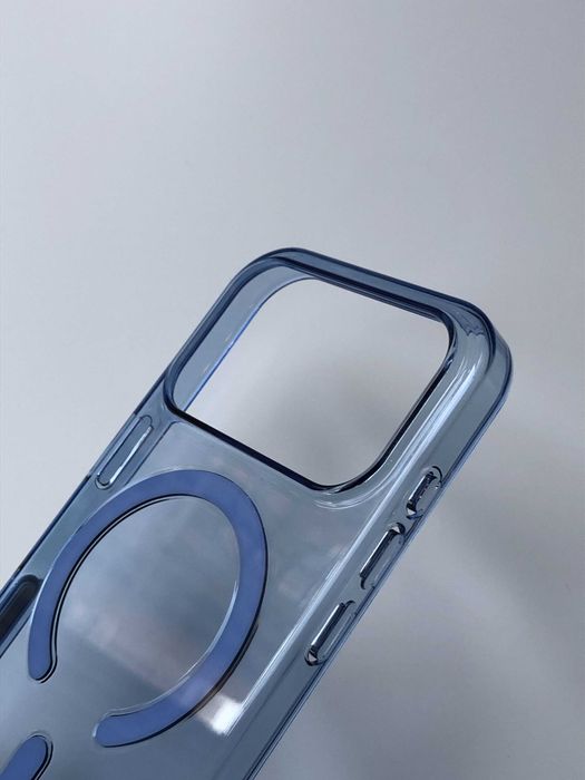 Чохол Blue iPhone 18 Pro Max Magsafe iPhone 17 Pro Max чехол айфон 17 Про Макс iPhone блакитний глянцевий чохол айфон 18 Про макс
