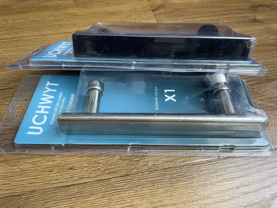 Uchwyty do drzwi prysznicowych 14,5 cm / 145 mm