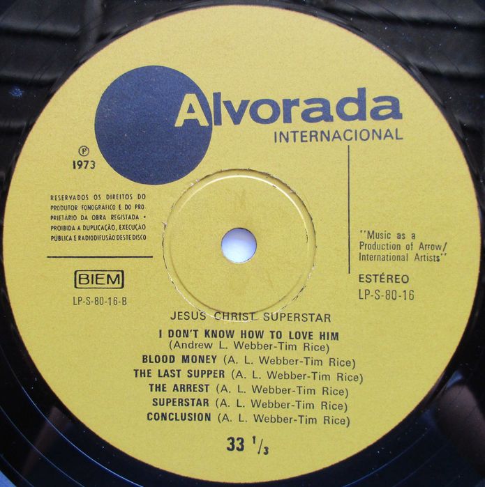 Jesus Christ Superstar - - - - - Vários - - - - - LP