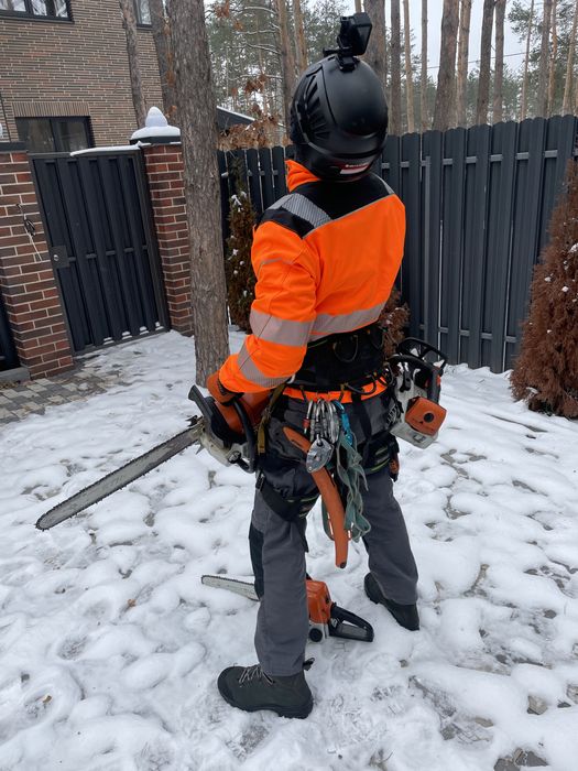 Обрезка деревьев,сада, спил деревьев,расчистка участка,работаем с ОСББ