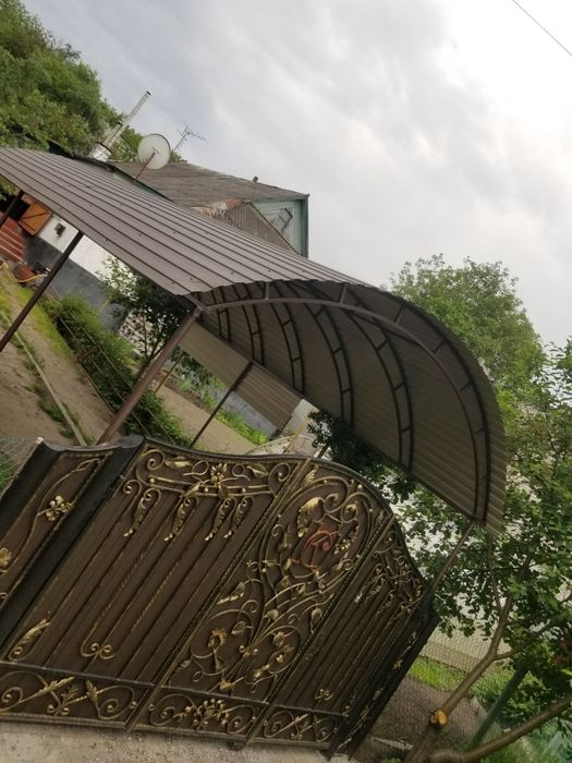 Художня ковка, огорожа (забор) з профнастилу вироби з металу будь-які