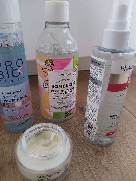 Soraya Pharmaceris Mediderma Purito Dermedic płyn micelarny krem serum