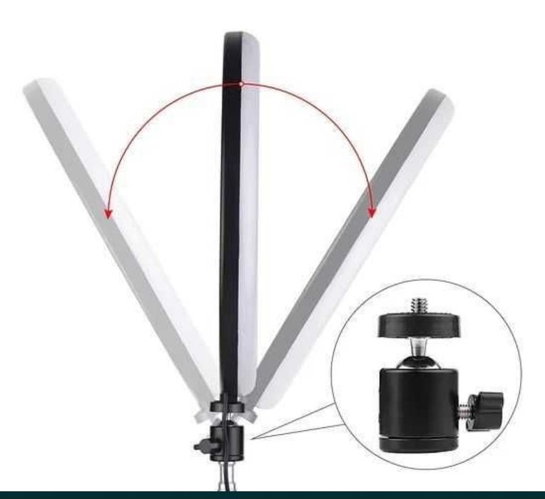 Кільцева лампа+штатив 1 метр