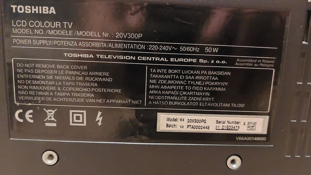 Telewizor Toshiba