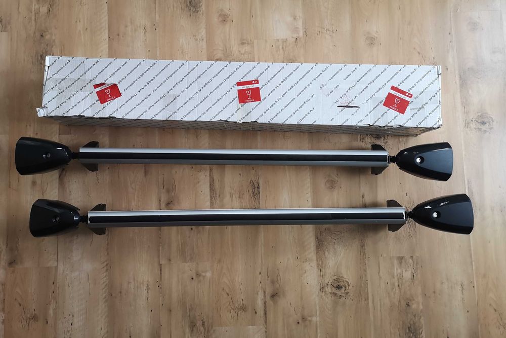 Oryginalne belki poprzeczne relingów dachowych do Audi A6 C6 Avant