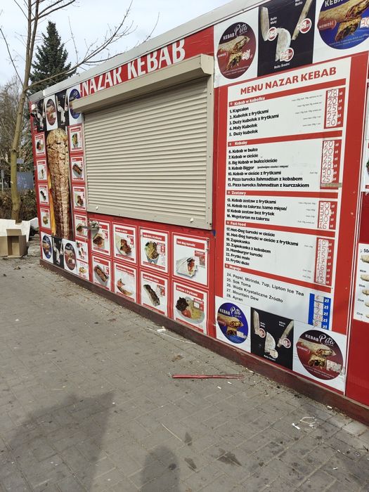 Kontener gastronomiczny Kebab lub inne