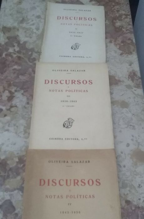 Livros/Discursos e Notas Políticas de Oliveira Salazar