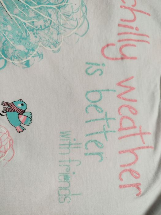 Bluzki na długi rękaw zestaw 2szt (szczupłe)