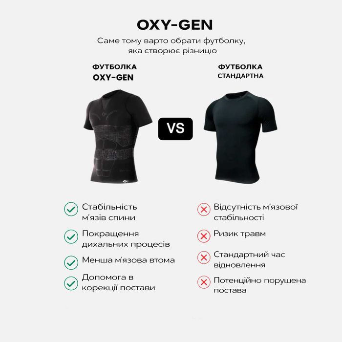 Футболка OXY-GEN біомеханічна компресійна – Floky (Padel)