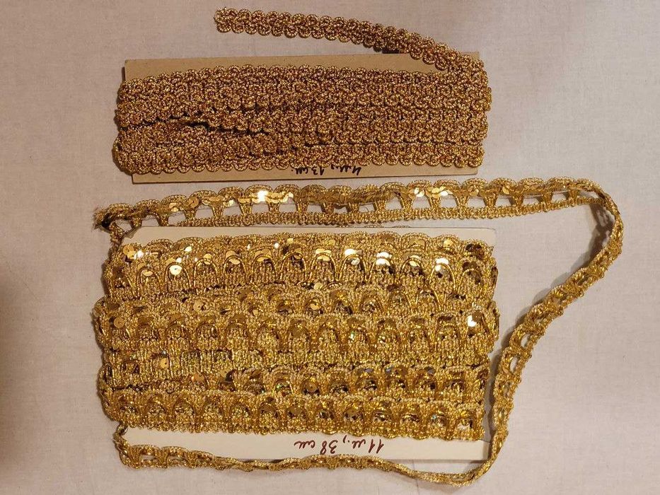 Бахрома из ткани с верёвками (малый метраж - остатки)