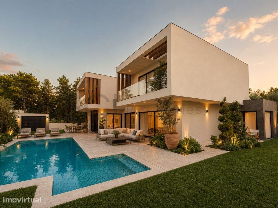 Moradia T5 2 Pisos Isolada | Belverde | Piscina | Luxo