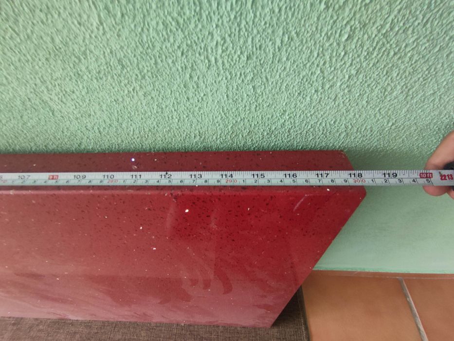 Pedra Silestone Vermelha 3M