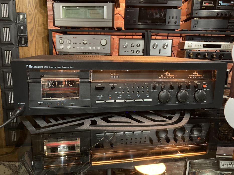 Retrospekcja Nakamichi 582 Serwisowany.
