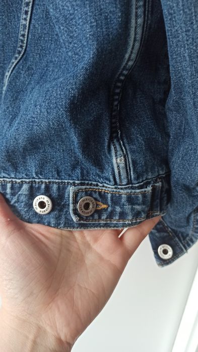 Kurtka jeansowa dżinsowa oversize unisex ciemna