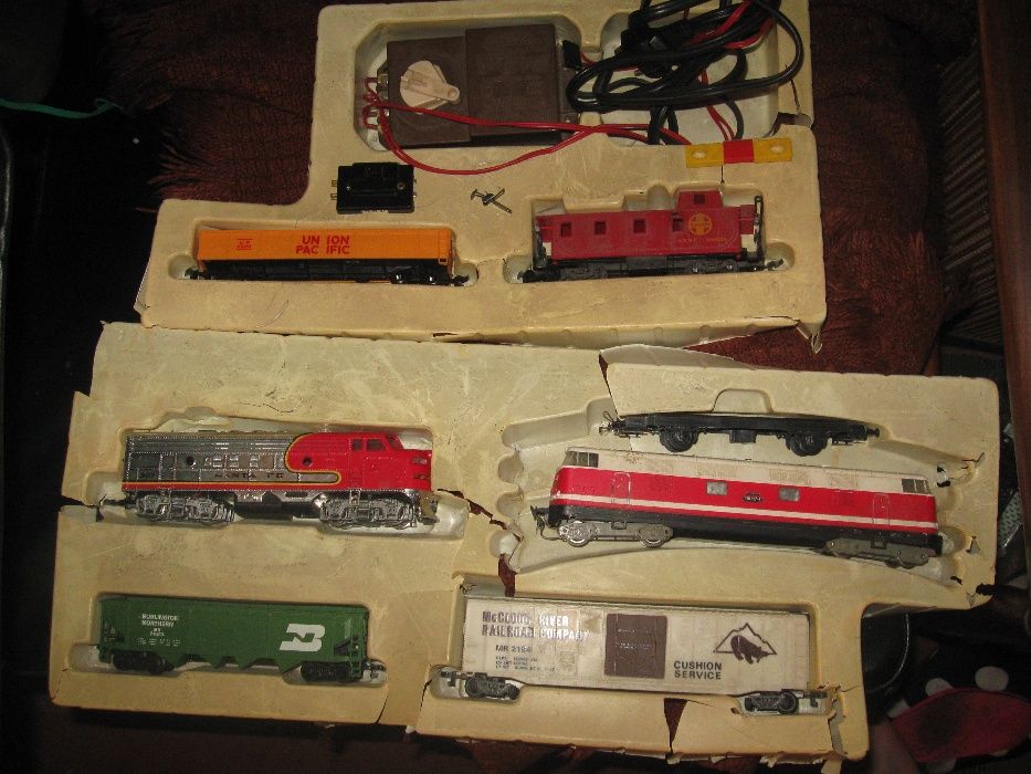 Bachmann Lima Elektrowóz Diesel wagon tory sterownik łuki zwrotnice H0