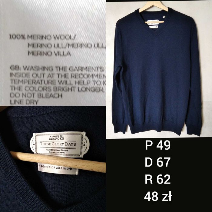 Sweter z wełną. Używany