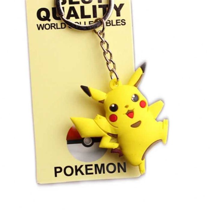Brelok Pokemon zawieszka do kluczy Pikachu