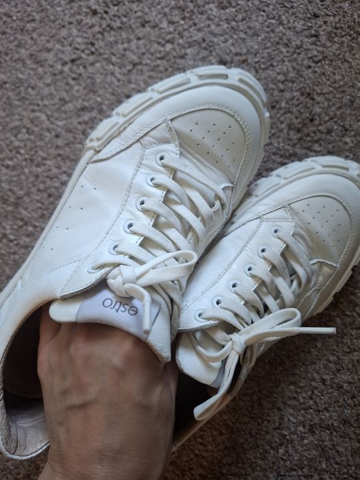 Кеды белые Estro