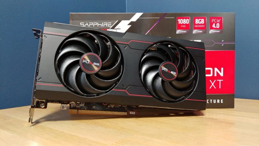 SAPPHIRE PULSE RX6600XT 8GB Oryginalne plmoby, sprawna
