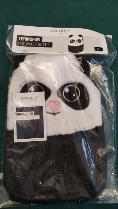 Termofor  pluszowy panda 1,2l