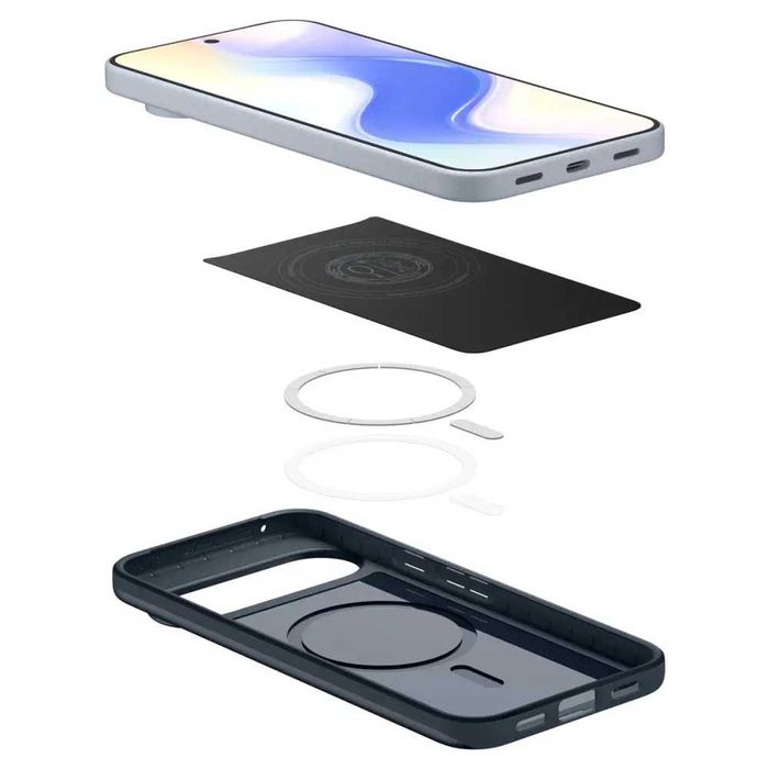 Чехол Spigen Thin Fit MagFit для Pixel 10/10 Pro/10ProXL Metal Slate