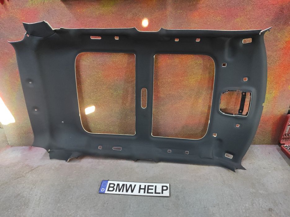 Черный Потолок Mini cooper F55 Под панораму Чорна стеля Разборка BMW