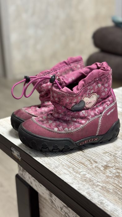 Сапожки зимові Geox, чоботи дитячі