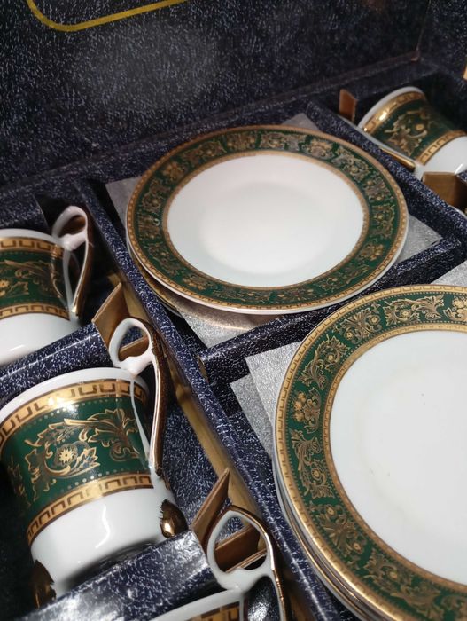 Serviço chávena de café