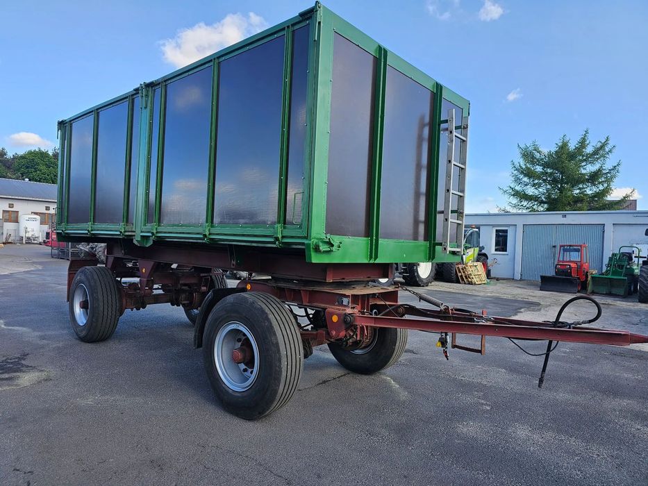 Wellmeyer 16 ton  wywrotka 2 stronna 16 ton nowa zabudowa przyczepa rolnicza