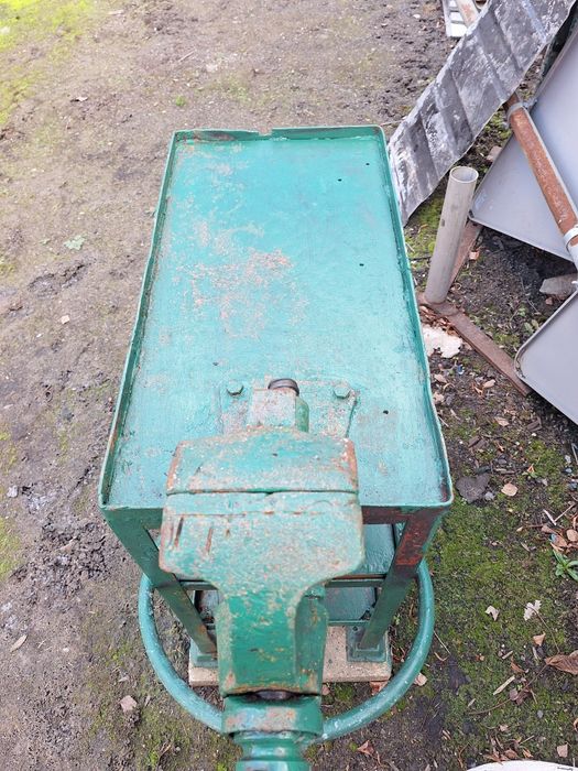 Imadło Kowalskie Duże ze Stołem Komplet