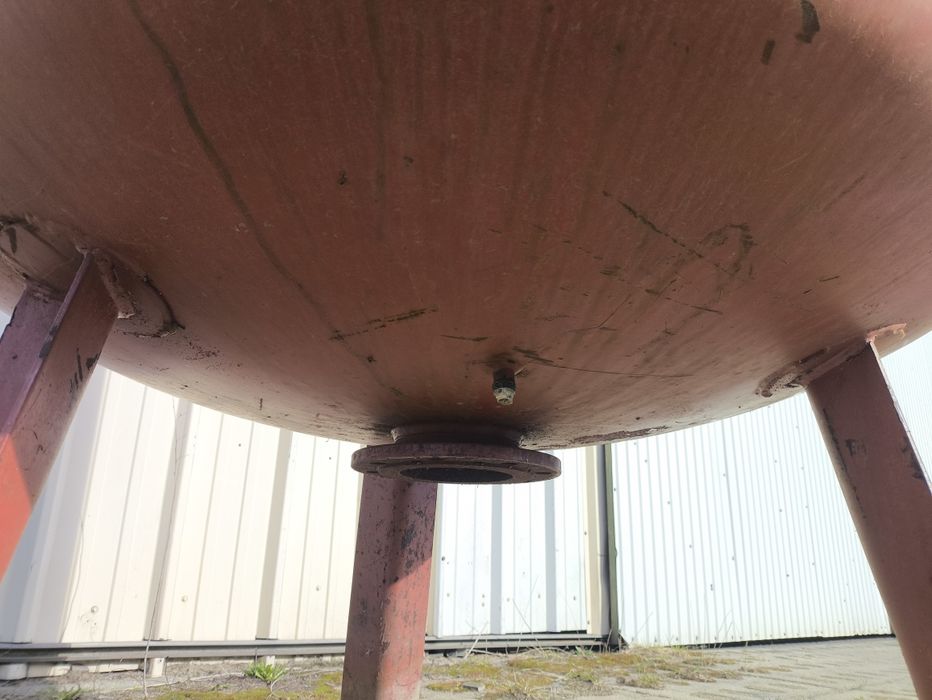 Zbiornik stalowy 1500l 1.5M3 / Beczka / Na wodę i inne /